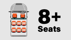 Used cars over 8seats